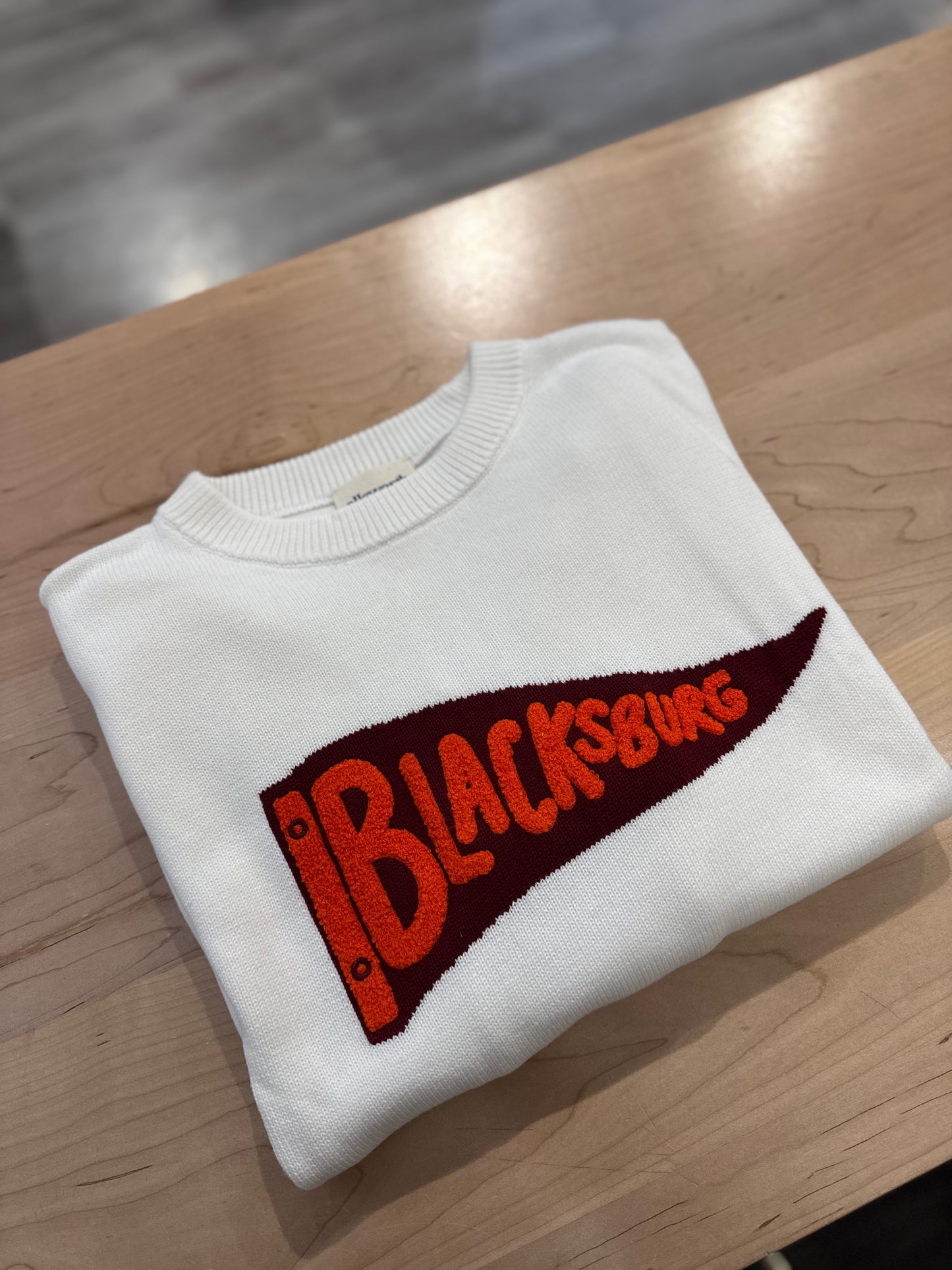 Blacksburg Flag Sweater