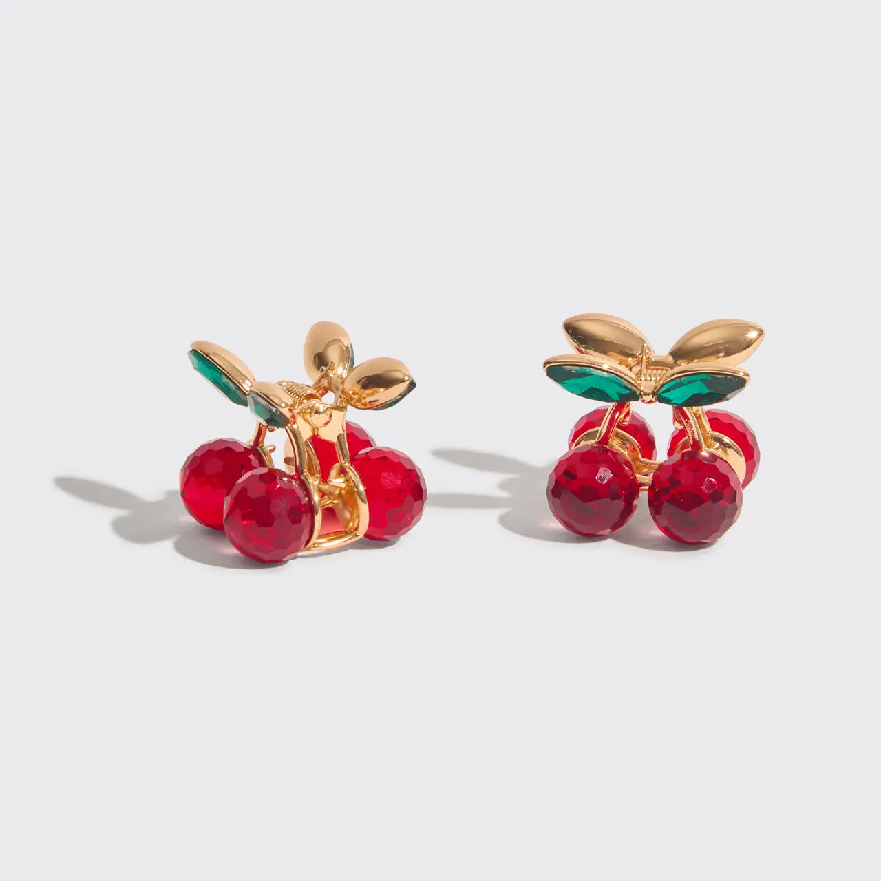 Mini Rhinestone Claw Clips - 2pc Set