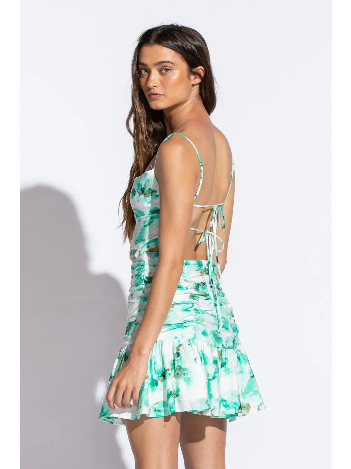 Seafoam Mini Dress