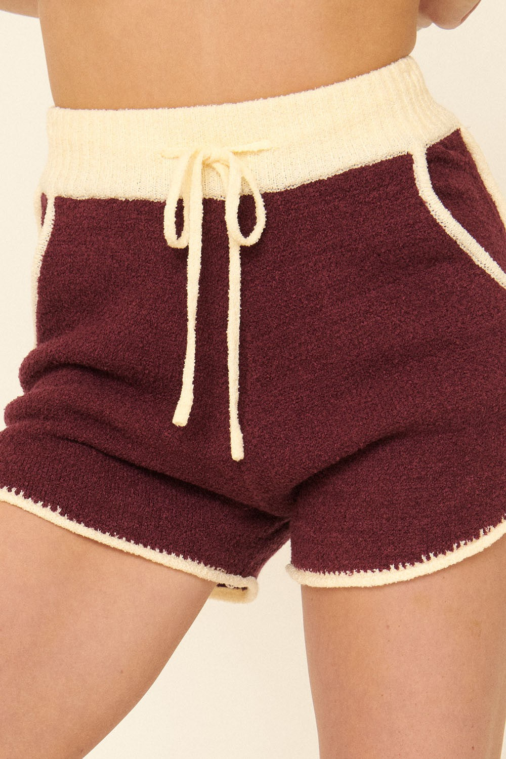 Knit Sweater Shorts