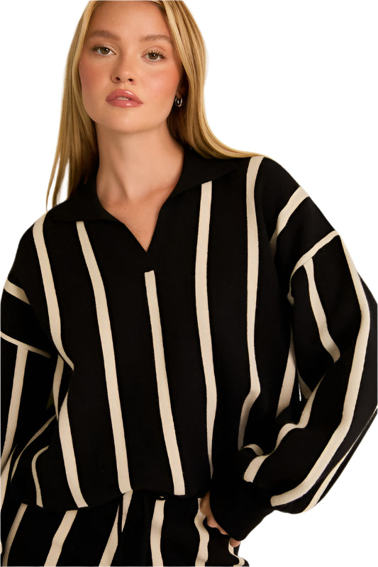 Striped Sweater Pullover