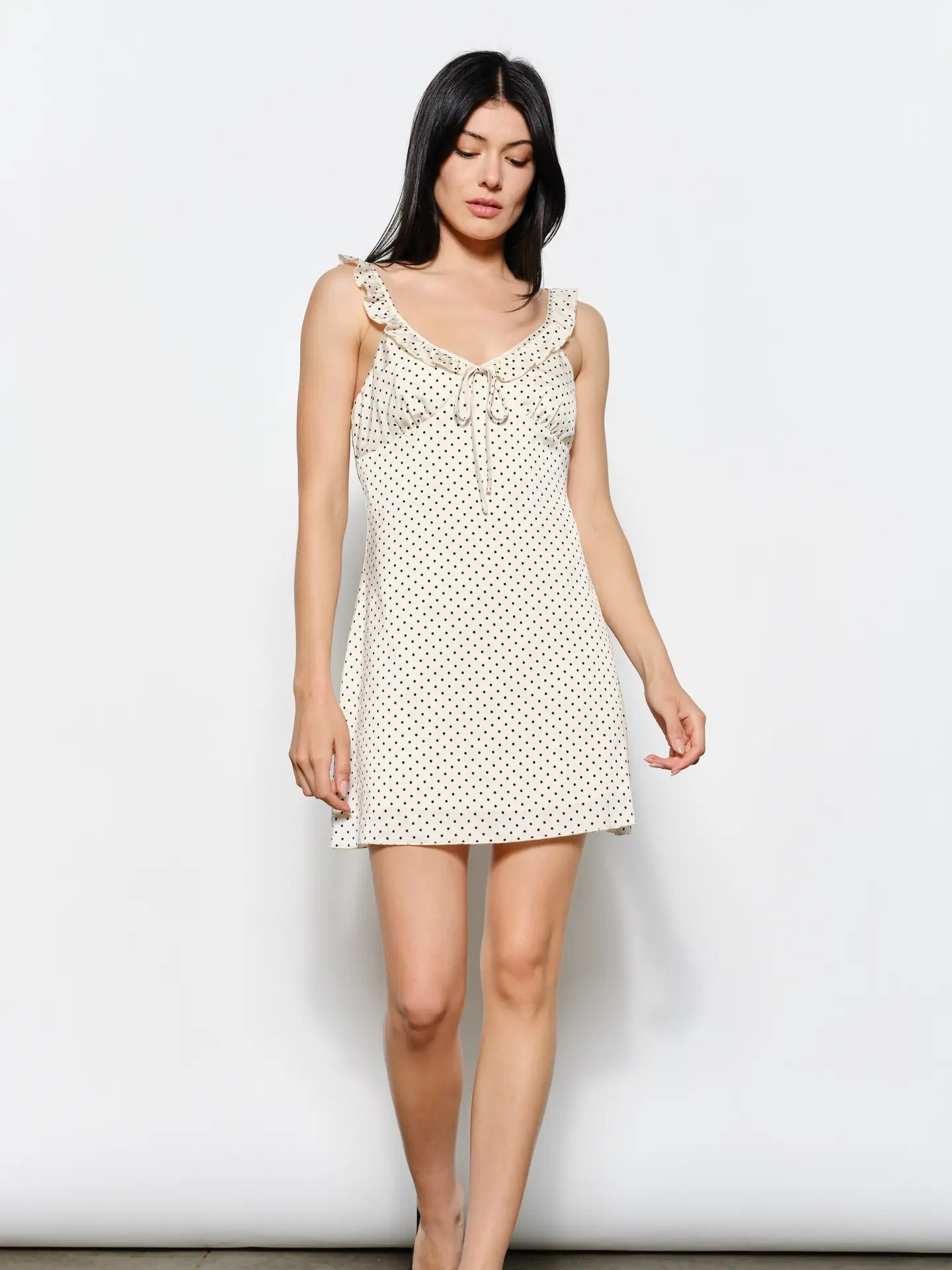 Luna Frill Mini Dress