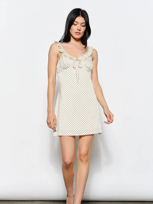 Luna Frill Mini Dress