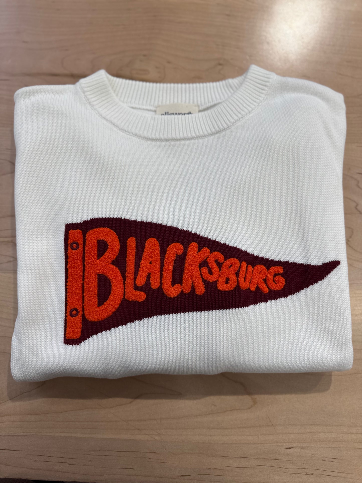 Blacksburg Flag Sweater