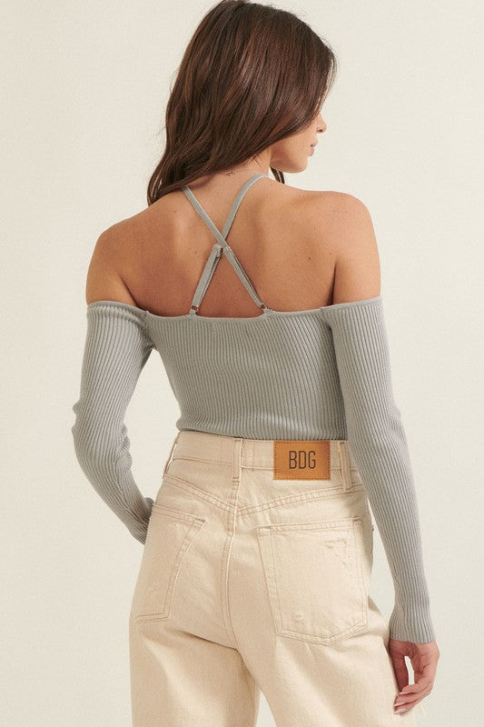 Ribbed Knit Bodysuit