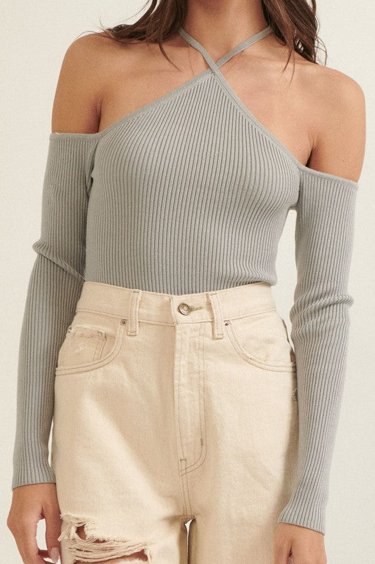 Ribbed Knit Bodysuit