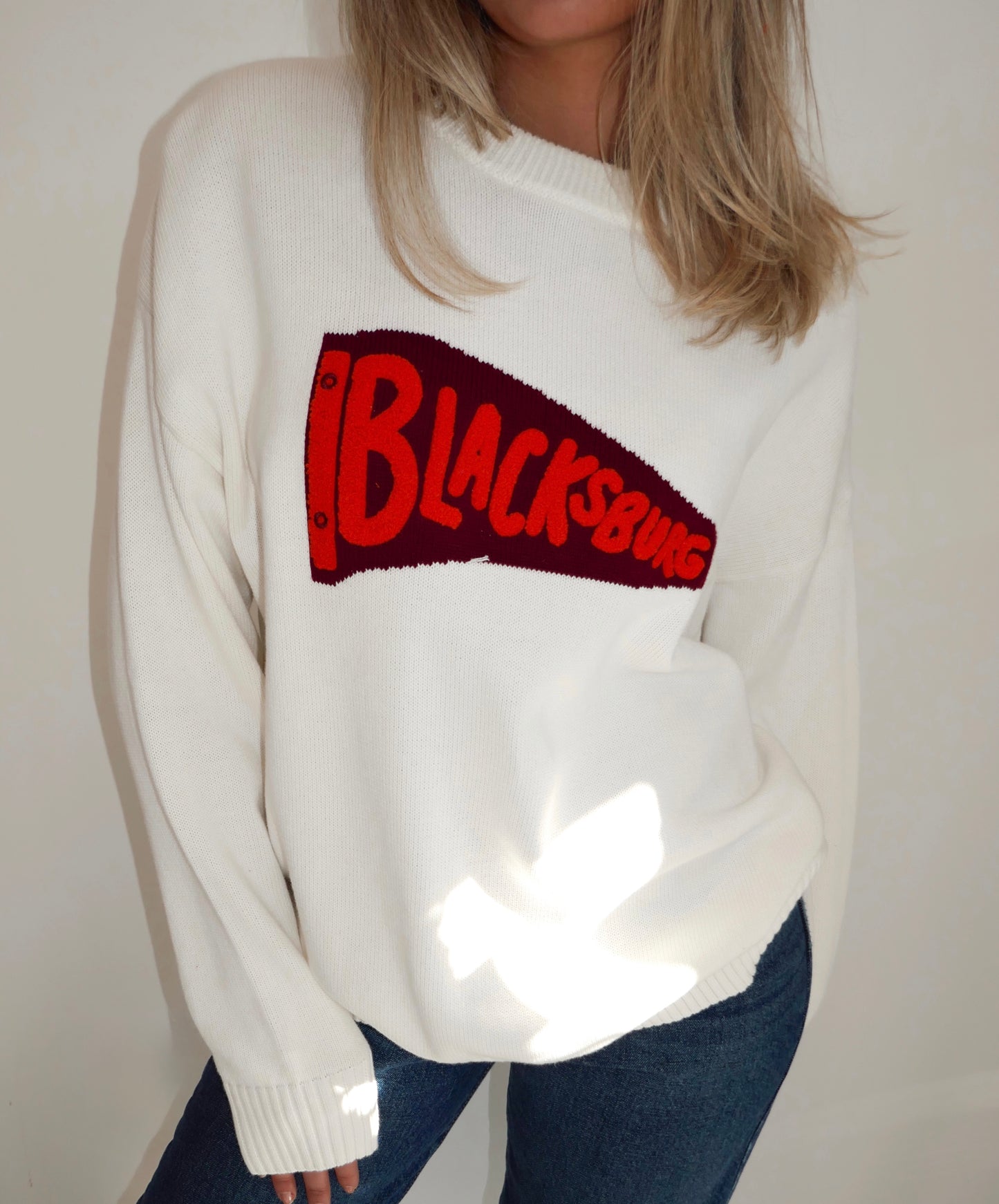 Blacksburg Flag Sweater