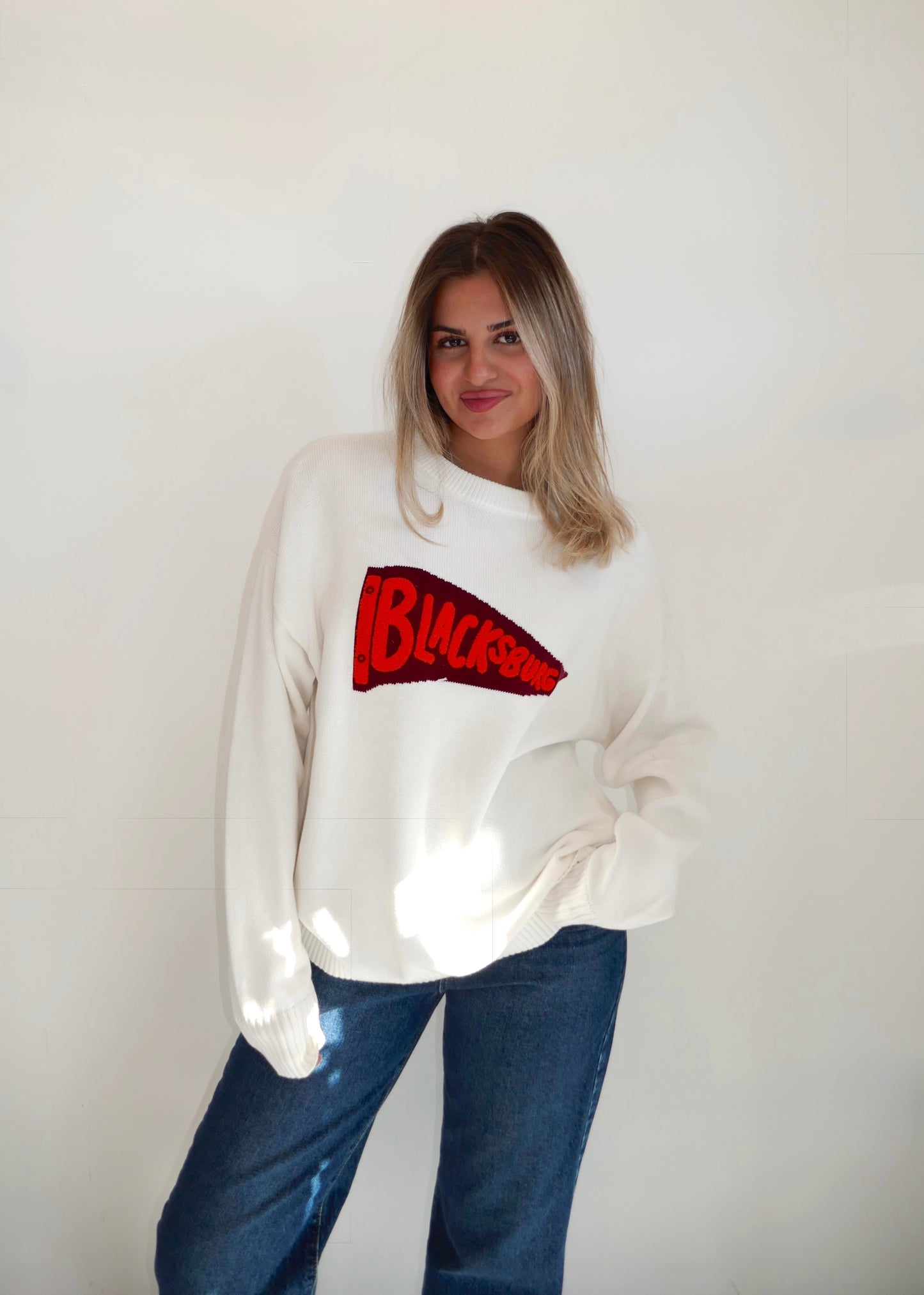 Blacksburg Flag Sweater