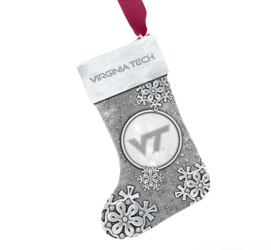 Snowflake Stocking Ornament VT