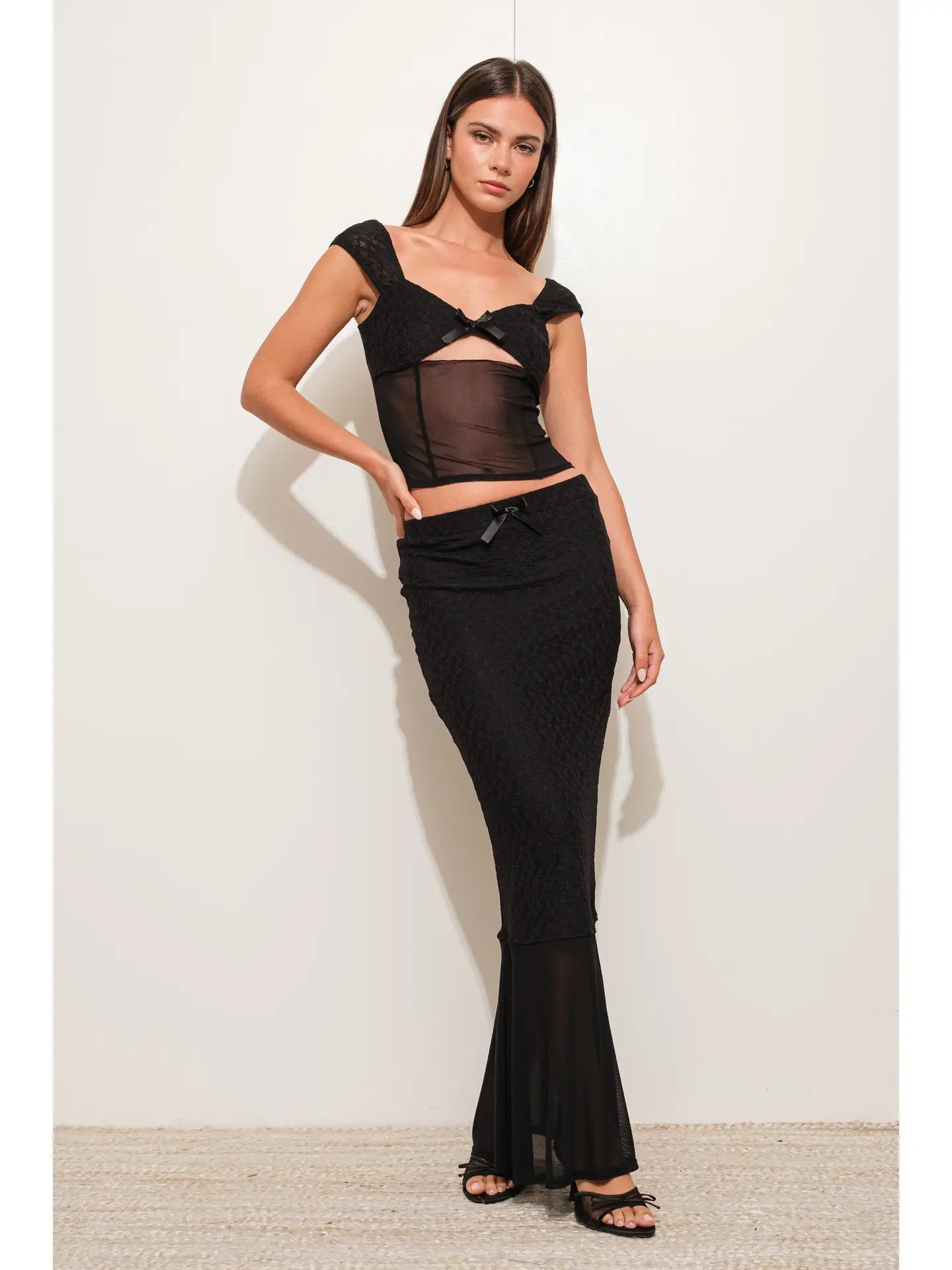 Lace Mesh Top
