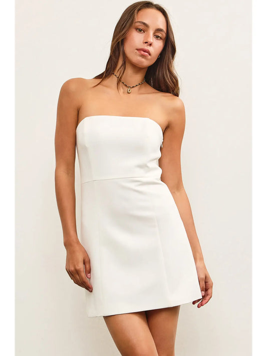 Strapless Bow Dress